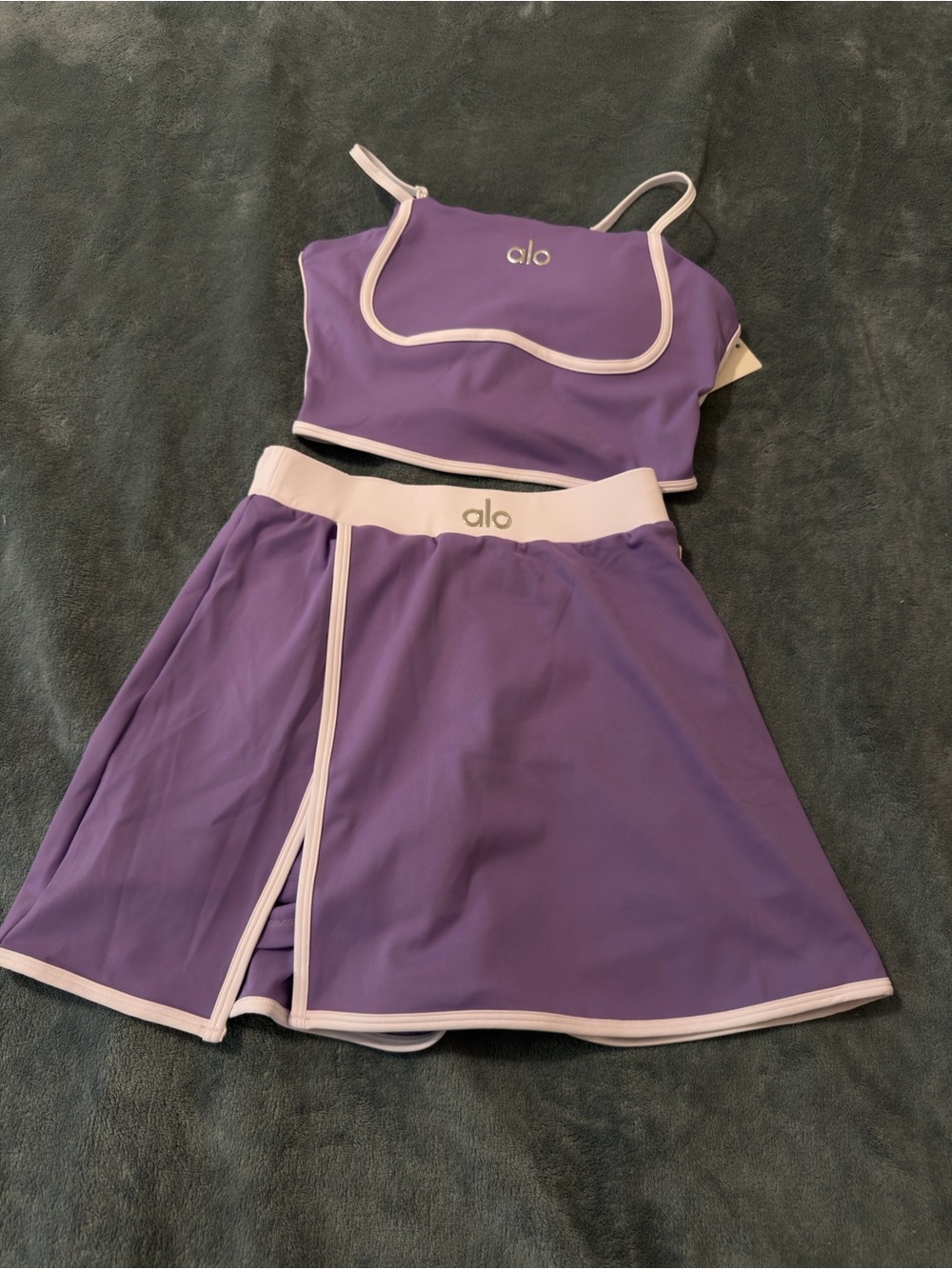 ALO Yoga Purple Set